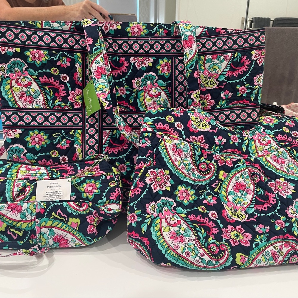 Vera Bradley 4 piece set.FREE shipping